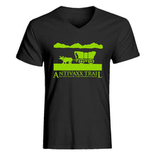 Mens Antivaxx Trail V-Neck T-shirt