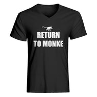 Mens Return to Monke V-Neck T-shirt