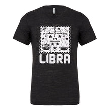 Mens Libra Zodiac Astrology Vneck T-shirt