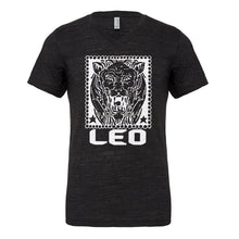 Mens Leo Zodiac Astrology Vneck T-shirt