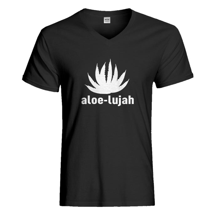 Mens Aloe-lujah Vneck T-shirt