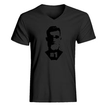 Mens Number One V-Neck T-shirt