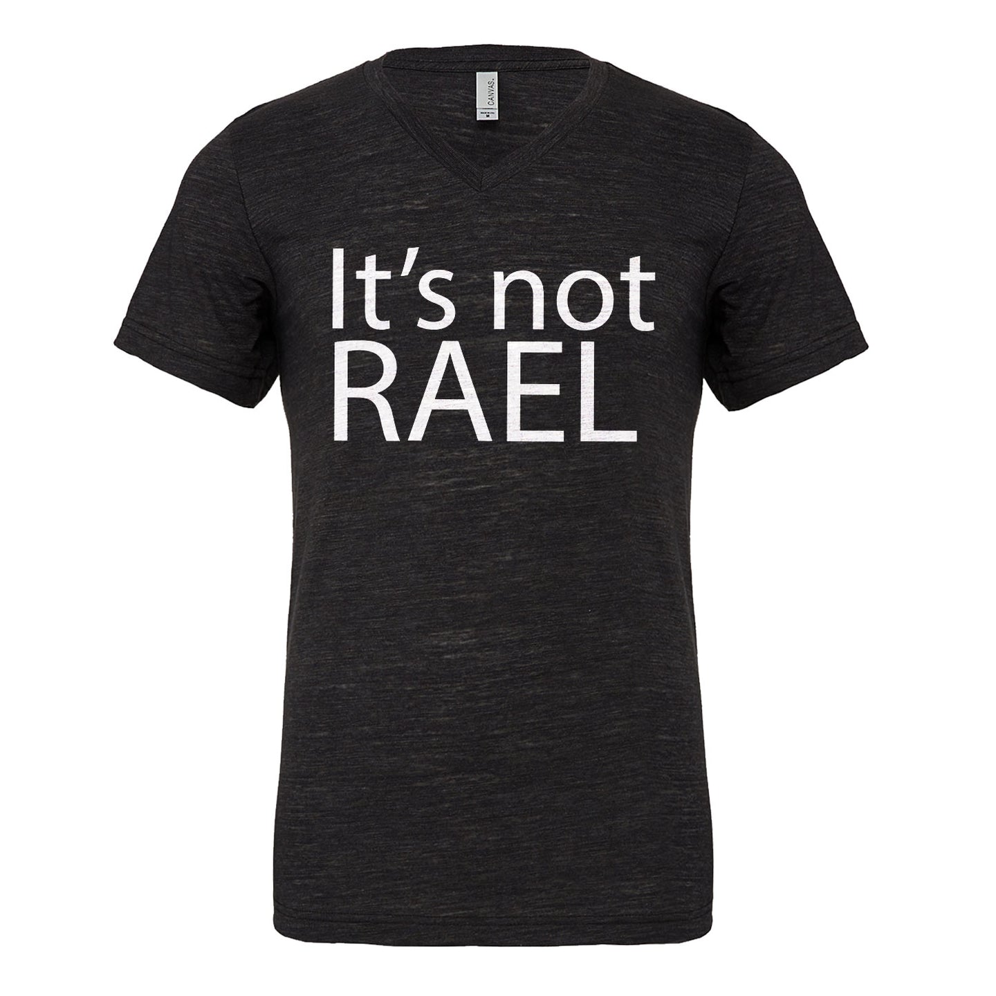 Mens Its not Rael Vneck T-shirt
