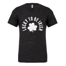 Mens Lucky to be Irish Vneck T-shirt