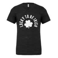 Mens Lucky to be Irish Vneck T-shirt