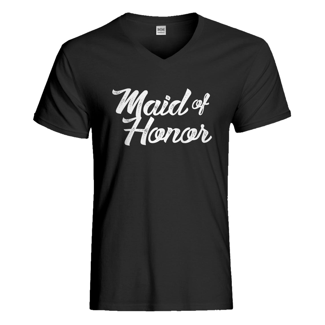 Mens Maid of Honor Vneck T-shirt