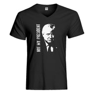 Mens Not My President Donald Trump Vneck T-shirt