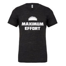 Mens Maximum Effort Taco Vneck T-shirt