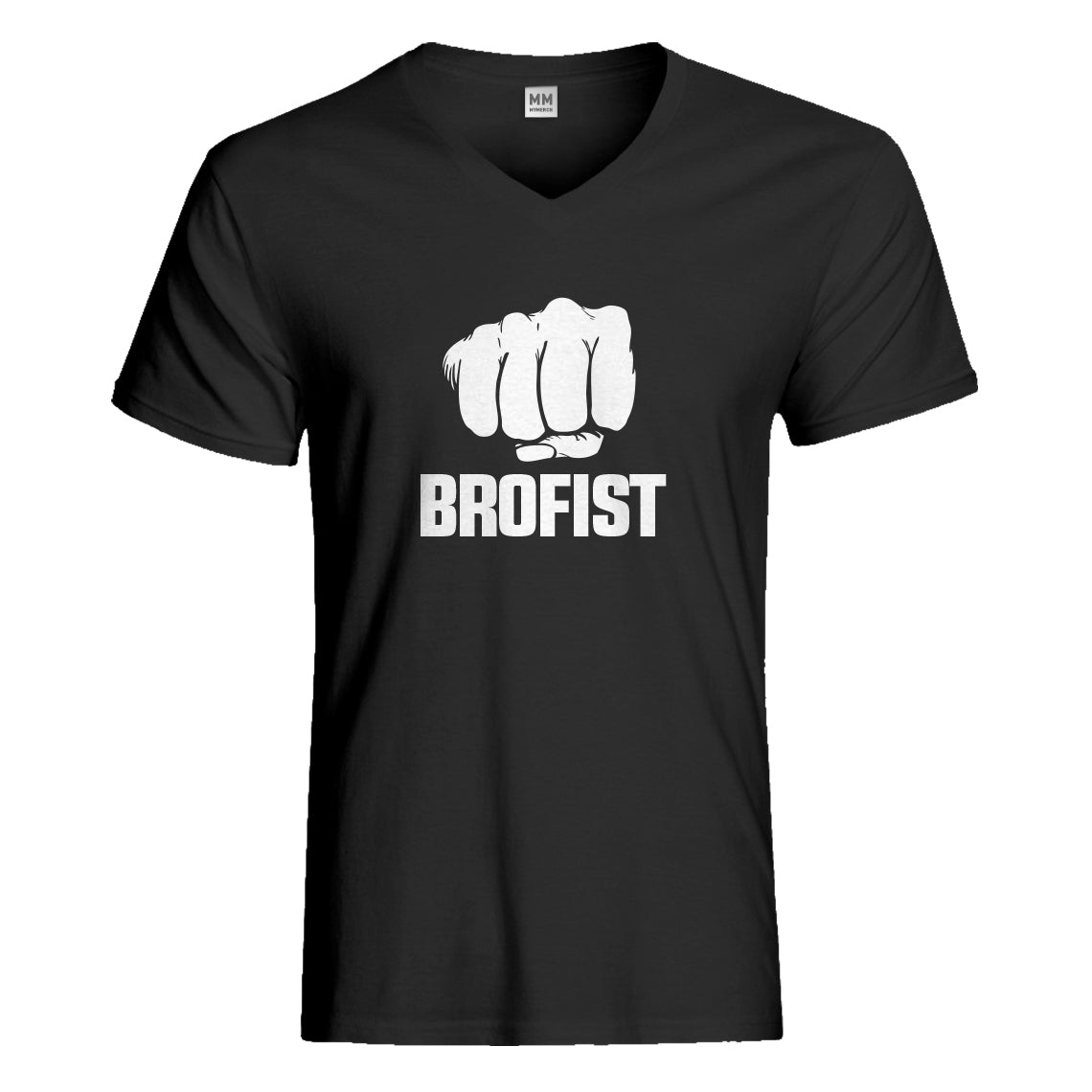 Mens Brofist Vneck T-shirt