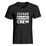 Mens Cookie Baking Crew V-Neck T-shirt