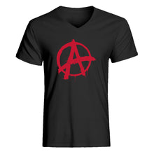 Mens Anarchy Vneck T-shirt
