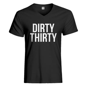 Mens Dirty Thirty Vneck T-shirt