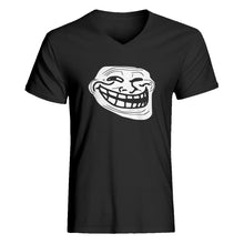 Mens Trollface V-Neck T-shirt