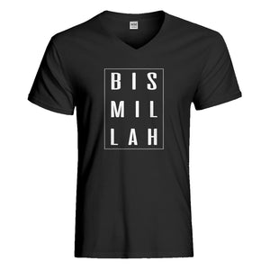 Mens Bismillah Vneck T-shirt