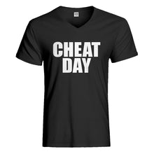 Mens Cheat Day Vneck T-shirt