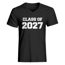 Mens Class of 2027 V-Neck T-shirt