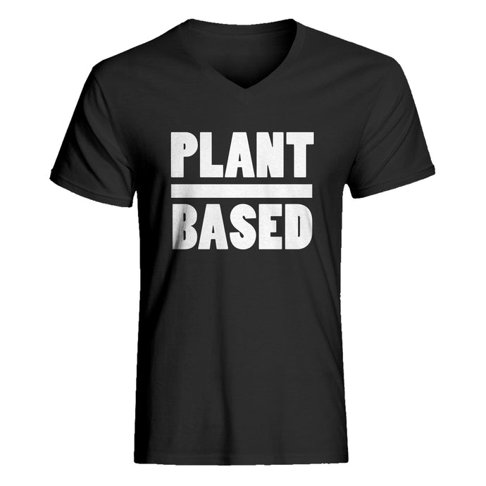 Mens Plant Based Vneck T-shirt