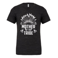 Mens Mother of the Tribe Vneck T-shirt
