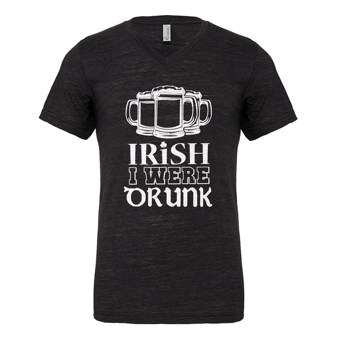 Mens Irish I Were Drunk Vneck T-shirt