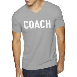Mens Coach V-Neck T-shirt