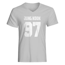 Mens Jung Kook 97 V-Neck T-shirt