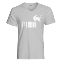 Mens Pika Puma Vneck T-shirt