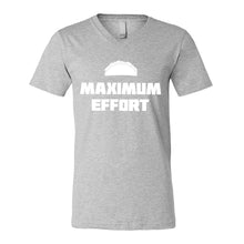 Mens Maximum Effort Taco Vneck T-shirt