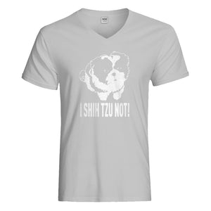 Mens I Shih Tzu Not Vneck T-shirt