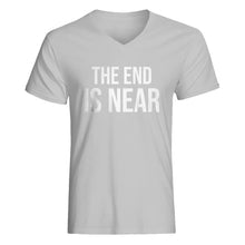 Mens The End is Near V-Neck T-shirt
