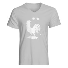 Mens France Wins the Cup! V-Neck T-shirt
