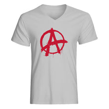 Mens Anarchy Vneck T-shirt