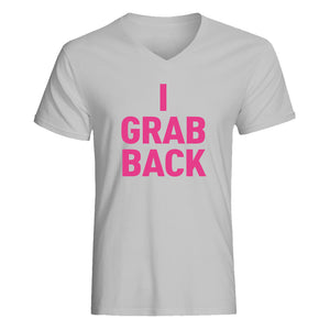 Mens I Grab Back Vneck T-shirt