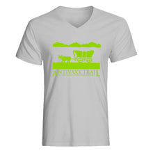 Mens Antivaxx Trail V-Neck T-shirt