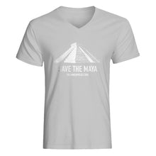 Mens Save the Maya V-Neck T-shirt
