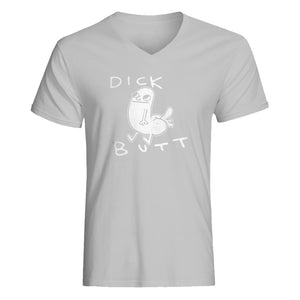 Mens Dickbutt Vneck T-shirt
