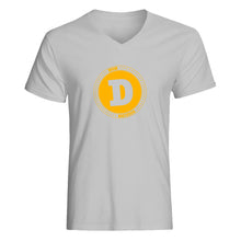 Mens DOGECOIN V-Neck T-shirt