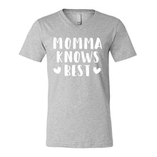 Mens Momma Knows Best Vneck T-shirt