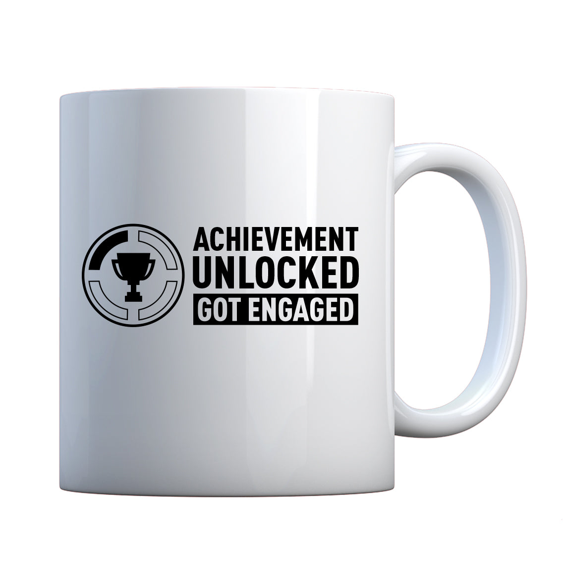 Achievement Unlocked Got Engaged Ceramic Gift Mug