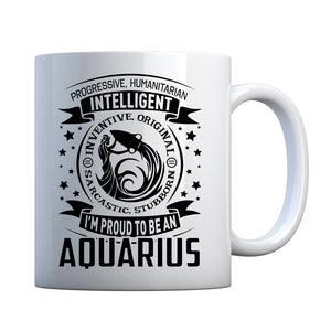Mug Aquarius Astrology Zodiac Sign Ceramic Gift Mug