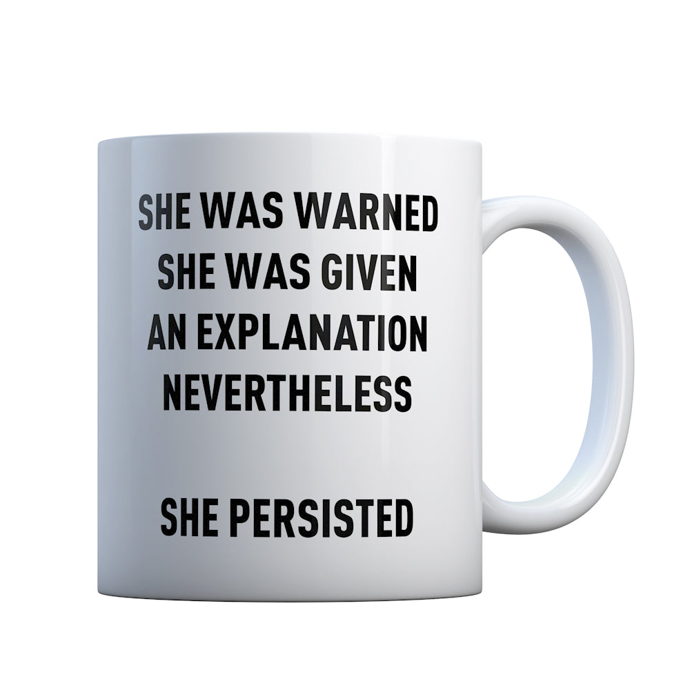 She Persisted Venus Fist Gift Mug