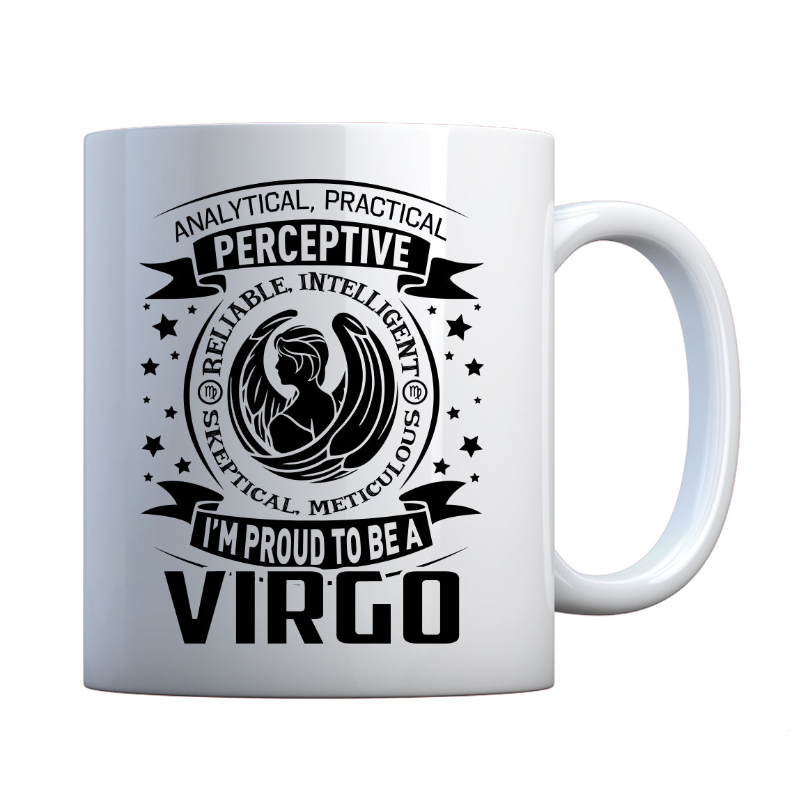 Mug Virgo Astrology Zodiac Sign Ceramic Gift Mug