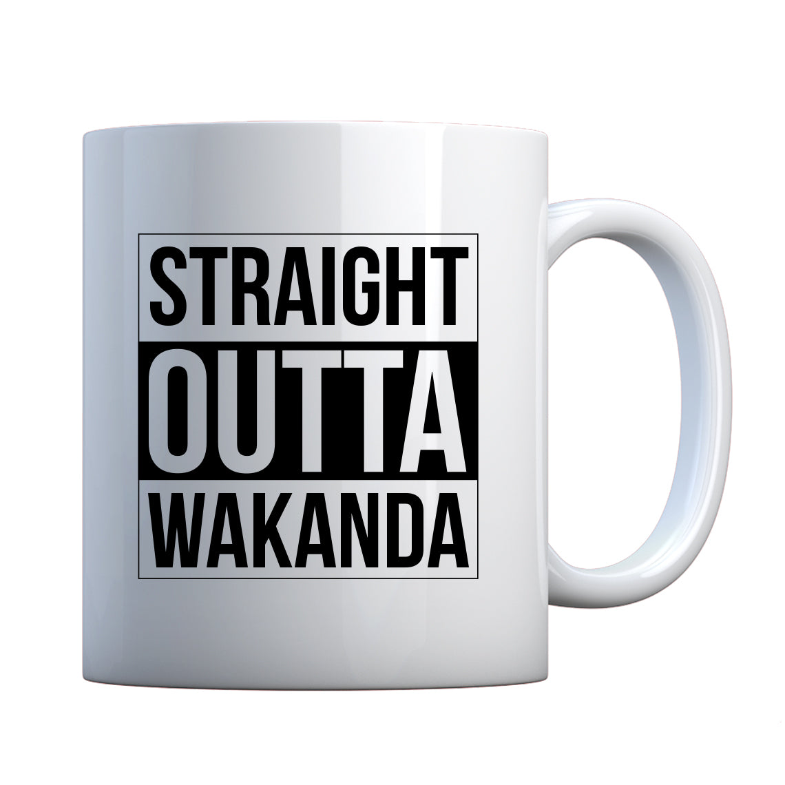 Mug Straight Outta Wakanda Ceramic Gift Mug