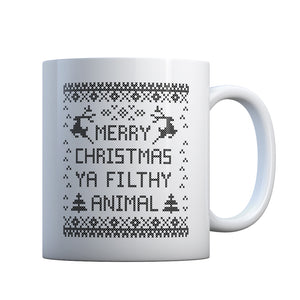 Merry Christmas Ya Filthy Animal Gift Mug