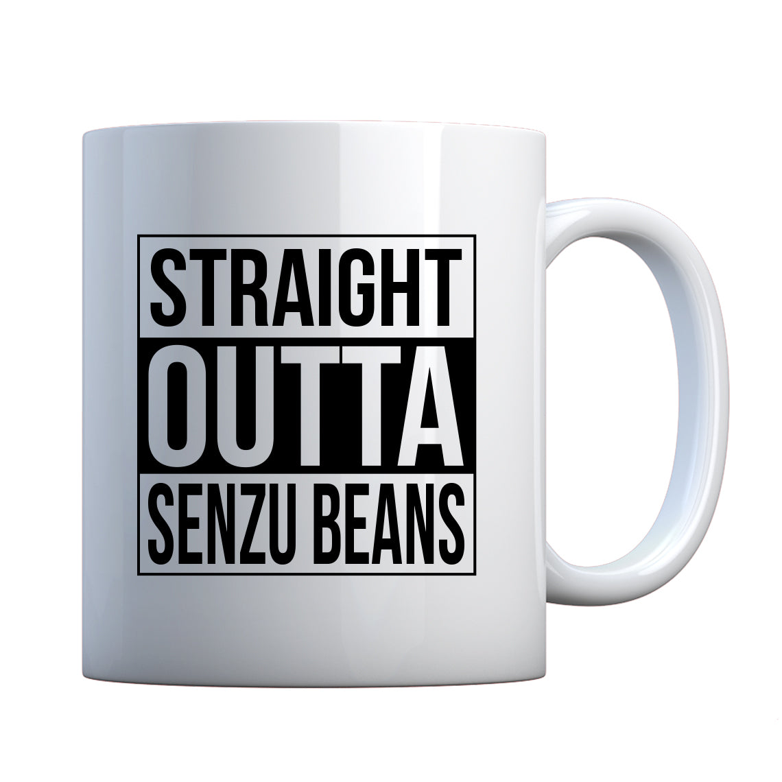 Straight Outta Senzu Beans Ceramic Gift Mug