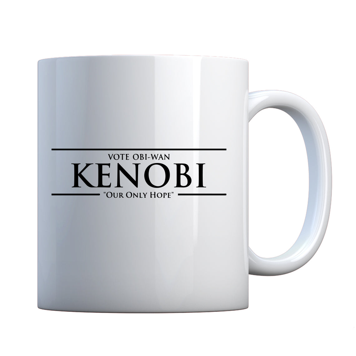 Mug Vote Kenobi Ceramic Gift Mug
