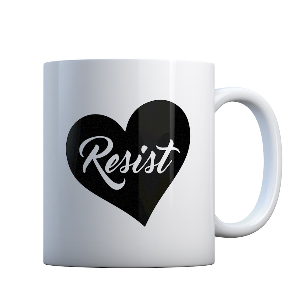 Resist Heart Gift Mug