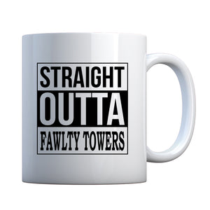 Straight Outta Fawlty Towers Ceramic Gift Mug