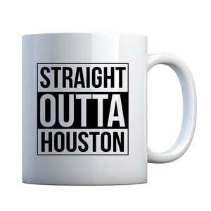 Straight Outta Houston Ceramic Gift Mug
