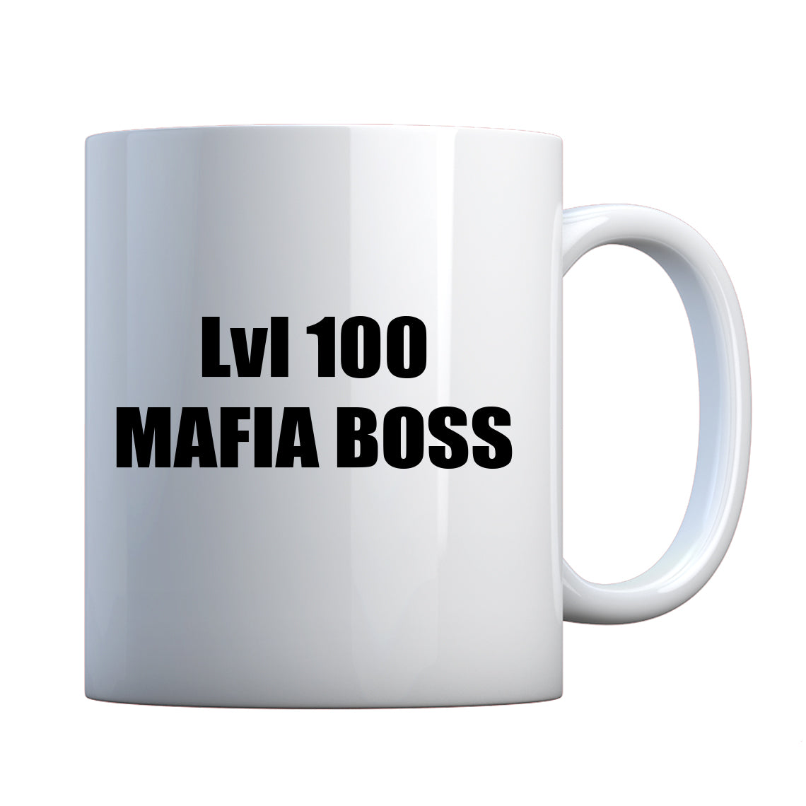 Lvl 100 Mafia Boss Ceramic Gift Mug