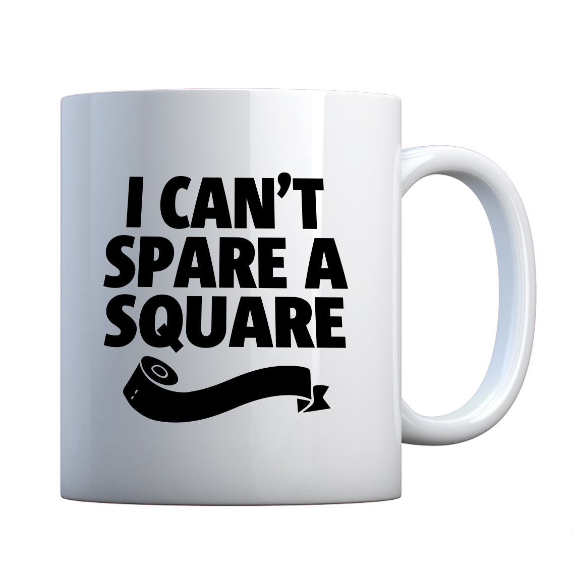 I Can't Spare a Square Ceramic Gift Mug